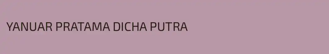 YANUAR PRATAMA DICHA PUTRA